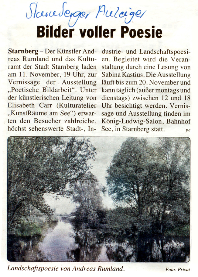 Starnberger Anzeiger11.11. H908